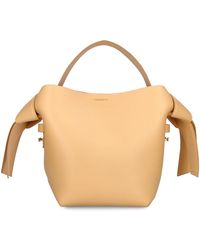 Acne Studios - Mini Musubi Leather Top Handle Bag - Lyst