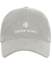 Anine Bing - Cappello baseball jeremy in cotone - Lyst