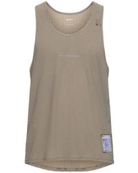 Satisfy - Tank top space-o in techno stretch - Lyst