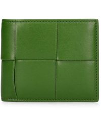 Bottega Veneta - Cassette Leather Bi-Fold Wallet - Lyst