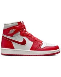 Nike Sneakers "air Jordan 1 Retro Hi" - Rot