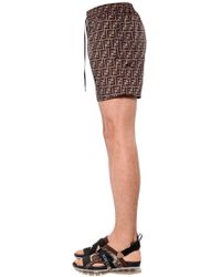 fendi mens swim shorts