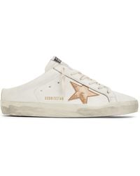 Golden Goose - 20mm Super-star Leather Mule Sneakers - Lyst