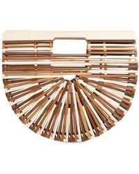 Cult Gaia - Small Gaia's Ark Two Tone Bamboo Bag - Lyst