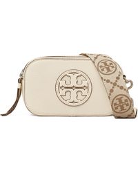 Tory Burch - Mini Perry Bombe Leather Camera Bag - Lyst