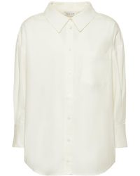 Anine Bing - Camisa de popelina de algodón - Lyst