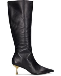 Jonathan Simkhai - 65Mm Leather Tall Boots - Lyst