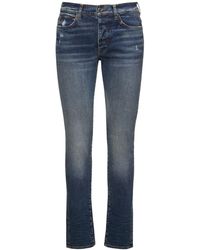 Amiri - Stack Stretch Cotton Skinny Jeans - Lyst