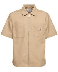 Carhartt - Sandler Short Sleeve Rinsed Shirt - Lyst