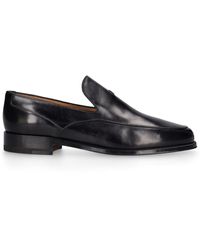 The Row - 20Mm Enzo Leather Loafers - Lyst
