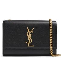 Saint Laurent - Small Kate Leather Chain Bag - Lyst