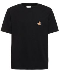 Maison Kitsuné - T-shirt avec patch speedy fox - Lyst