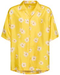 Moschino - Floral-Patterned Silk Shirt - Lyst