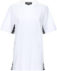 35% di sconto T-shirtStella McCartney in Cotone di colore Bianco Donna T-shirt e top da T-shirt e top Stella McCartney 