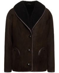 Blazé Milano - Tatoosh Shearling Coat - Lyst