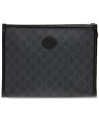 Gucci - Trousse De Toilette En Toile Gg Supreme - Lyst