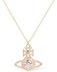Vivienne Westwood - Norabelle Crystal Pendant Necklace - Lyst