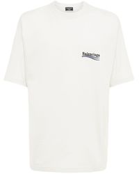 Balenciaga - T-shirt à logo Political Campaign imprimé - Lyst