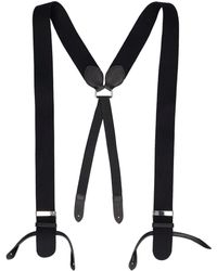 Maison Margiela - Wool & Leather Suspenders - Lyst