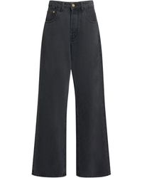 Jacquemus - Le De-nîmes Large High Rise Wide Jeans - Lyst