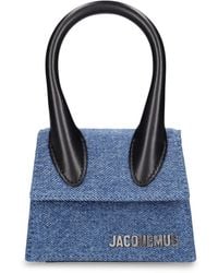 Jacquemus - Le Chiquito Denim Top-handle Bag - Lyst