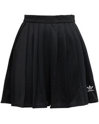 adidas Originals Recycled Tech Pleated Skirt - Black