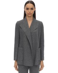 Agnona Cashmere Knit Cardigan - Gray
