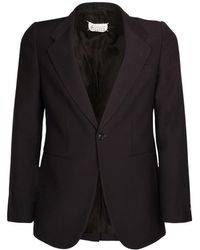 Herren Bekleidung Anzüge Maison Margiela Fleece Andere materialien anzuge in Schwarz für Herren 