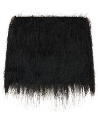 Entire studios - Micro Fringe Skirt - Lyst