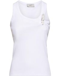 Coperni - Damen Tanktop Mit Wäscheklammer - Lyst