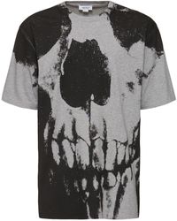 McQueen - T-Shirt Skull - Lyst