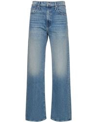 Mother - The Lasso Sneak High Rise Jeans - Lyst