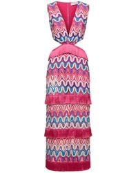 PATBO - Cutout Crochet Maxi Dress - Lyst