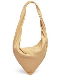 Lemaire - Small Scarf Leather Shoulder Bag - Lyst