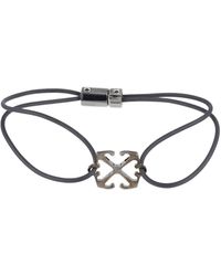 Off-White c/o Virgil Abloh - Arrow Cable Brass Bracelet - Lyst