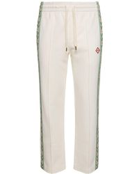 Casablancabrand - Pantalon en coton biologique à logo - Lyst