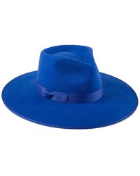 Lack of Color Rancher Wool Hat - Blue
