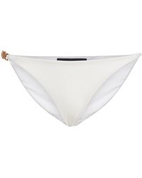 Versace - Bikinislip Aus Lycra Mit Druck "medusa" - Lyst