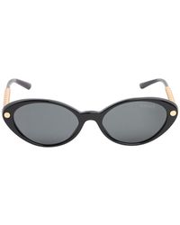 Versace - Runde Sonnenbrille Aus Acetat - Lyst