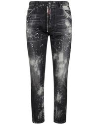DSquared² - Jeans relaxed fit in denim di cotone - Lyst