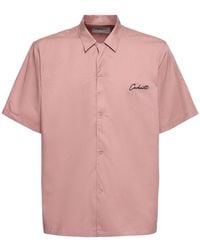 Carhartt - Delray Cotton Blend Short Sleeve Shirt - Lyst