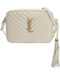 ysl white camera bag