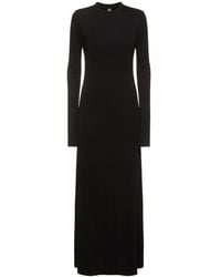 TOTEME - Langes Kleid Aus Technojersey - Lyst