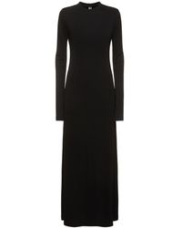 Totême - Oversized Tech Jersey Long Dress - Lyst