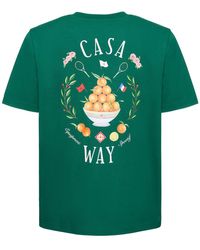 Casablancabrand - Casa Way オーガニックコットンtシャツ - Lyst