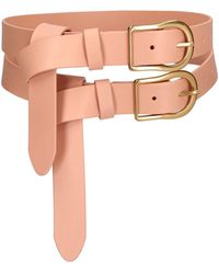 Zimmermann - Lvr exclusive - ceinture en cuir à double boucle - Lyst