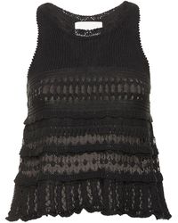 Isabel Marant - Fico Crochet Cotton Top - Lyst