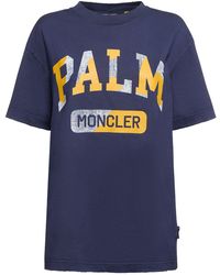 Moncler Genius - Moncler X Palm Angels Cotton T-Shirt - Lyst