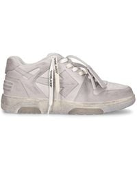 Off-White c/o Virgil Abloh - Out Of Office Vintage Leather Sneakers - Lyst