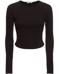 Agolde - Nova コットンブレンドジャージーtシャツ - Lyst